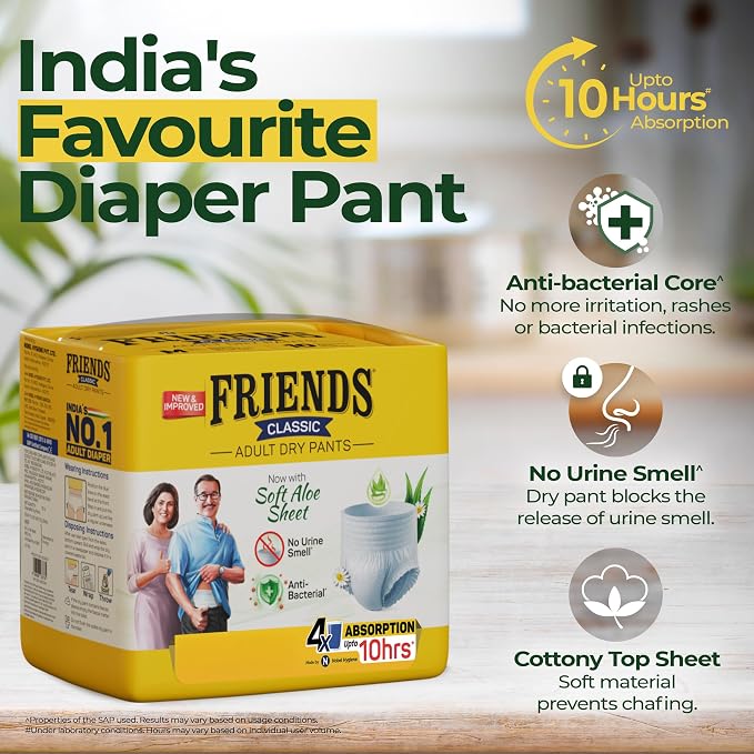 Friends Classic Adult Dry Pants-L 10's