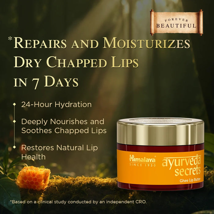 Himalaya Ayurveda Secrets Ghee Lip Butter-10g