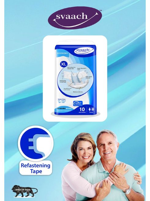 Adult Diaper Economy Svaach-XL 10's