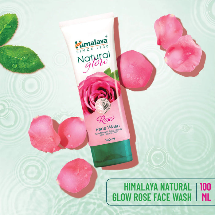 Himalaya Natural Glow Rose Face Wash-100ml