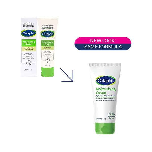 Cetaphil Moisturising Cream 100 g for dry to normal, sensitive skin