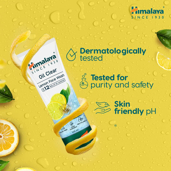 Himalaya Oil Clear Lemon Face Wash