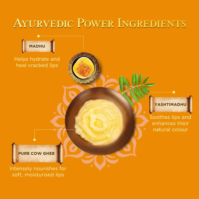 Himalaya Ayurveda Secrets Ghee Lip Butter-10g