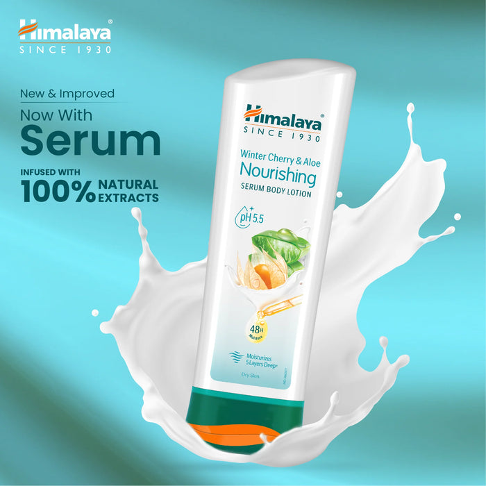 Himalaya Winter Cherry & Aloe Nourishing Serum Body Lotion