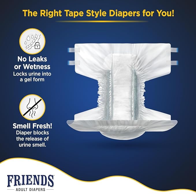 Friends Economy Adult Diapers-XL 10's
