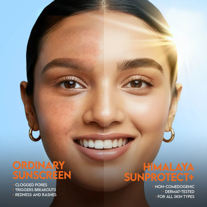 Himalaya SunProtect+ Ultra-Light Sunscreen Creme Gel-50g
