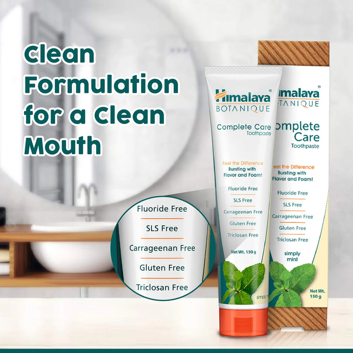 BOTANIQUE Complete Care Toothpaste (Simply Mint)-150g