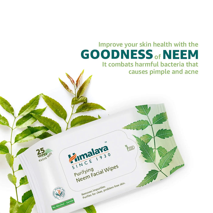 Himalaya Purifying Neem Facial Wipes