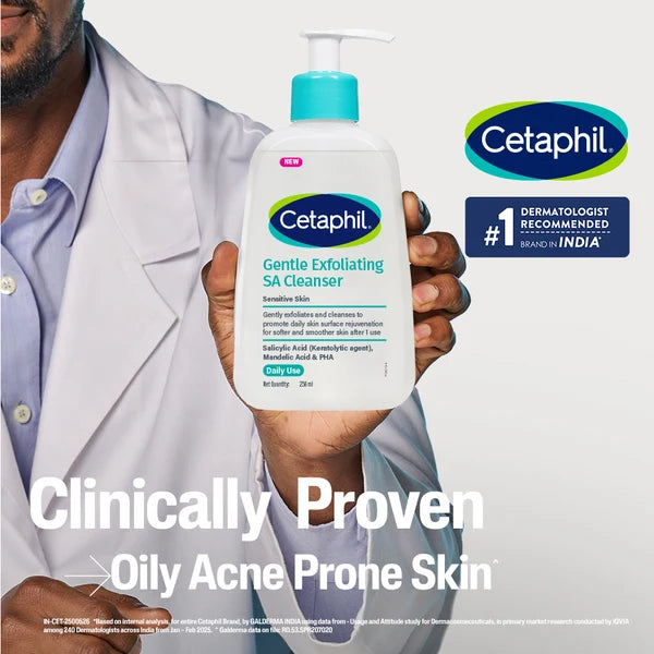Cetaphil Gentle Exfoliating SA Cleanser-236ml
