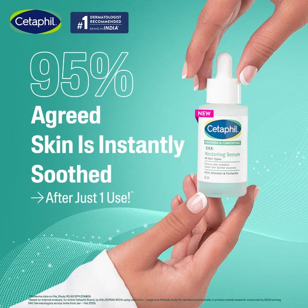 Cetaphil Soothing and Comforting CICA Restoring Serum-30ML