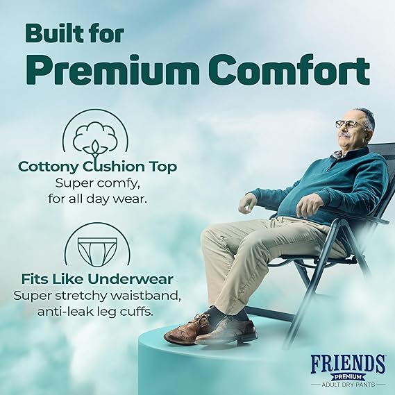 Friends Premium Adult Dry Pants-XXL 10's