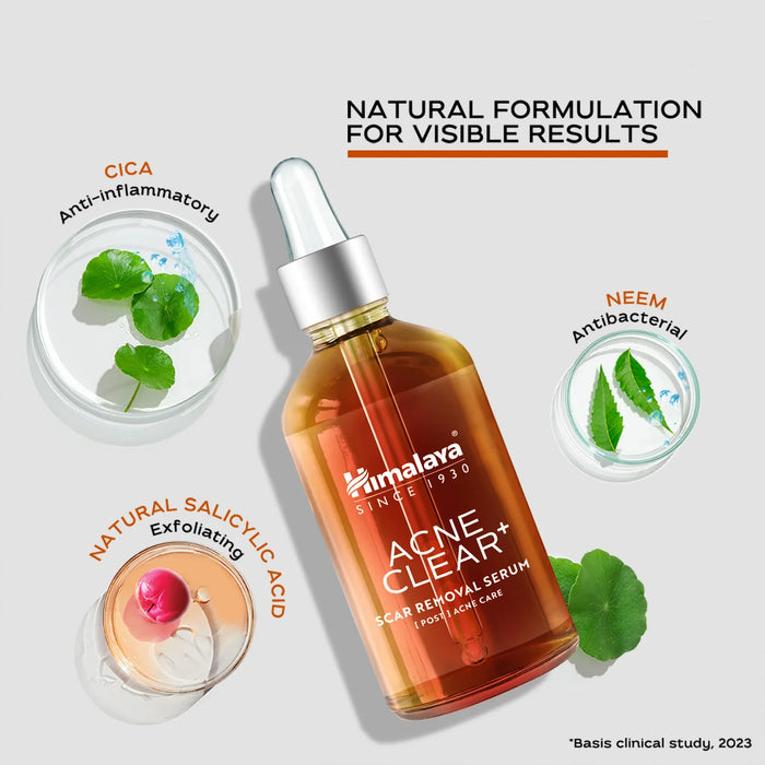 Himalaya Acne Clear+ Scar Removal Serum-30ml
