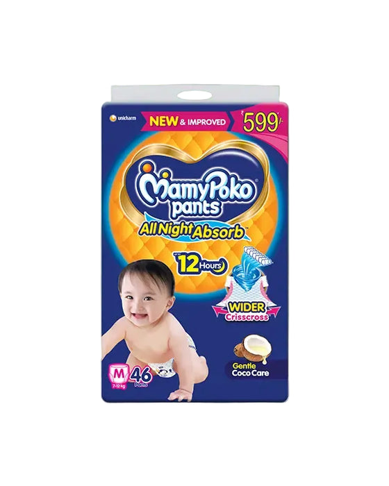 MamyPoko Pants All Night Absorb M-46'S