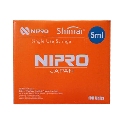 Nipro Shinrai Syringe5 Ml