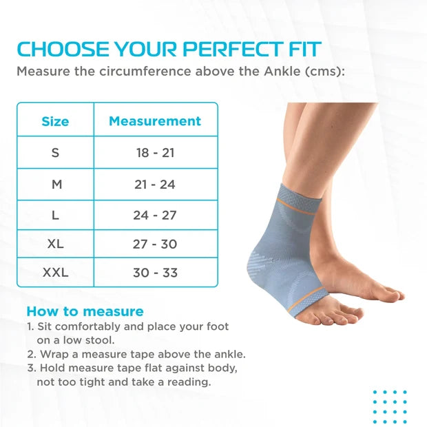 Vissco Ankle Support with Silicone Pressure Pad | ADV