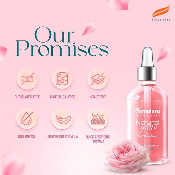 Himalaya Natural Glow Rose Face Serum-30ML
