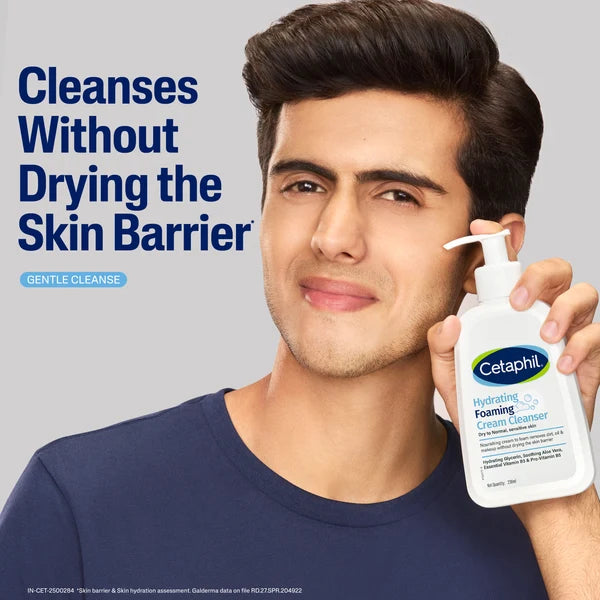 Cetaphil Hydrating Foaming Cream Cleanser 236 ml
