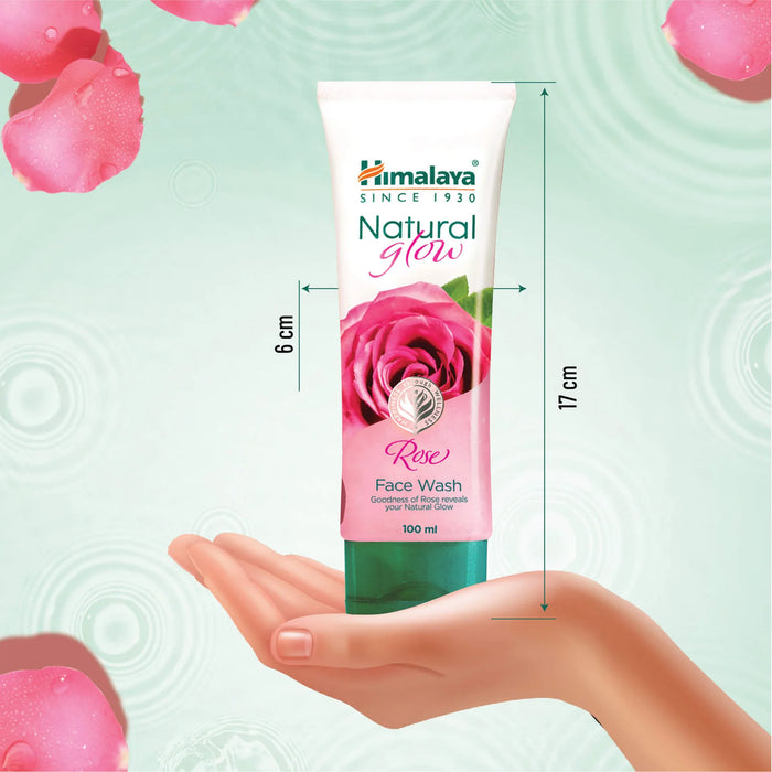 Himalaya Natural Glow Rose Face Wash-100ml