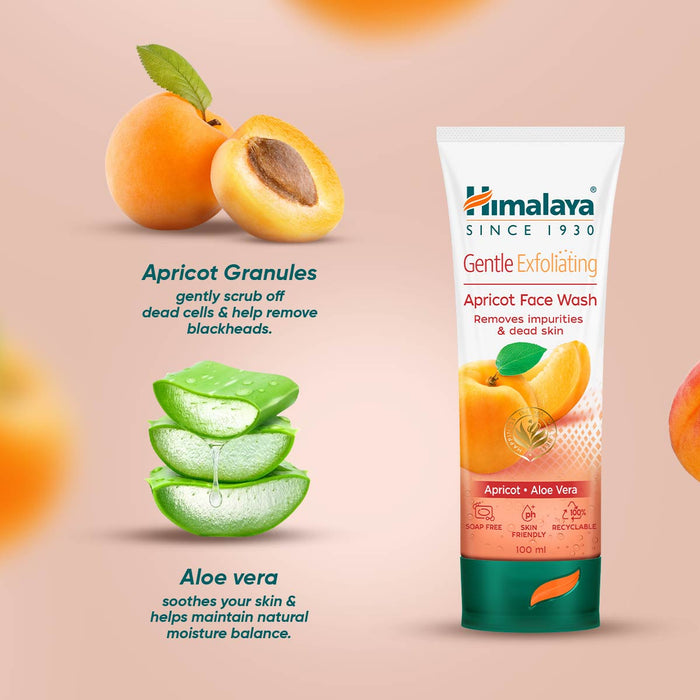 Himalaya Gentle Exfoliating Apricot Face Wash