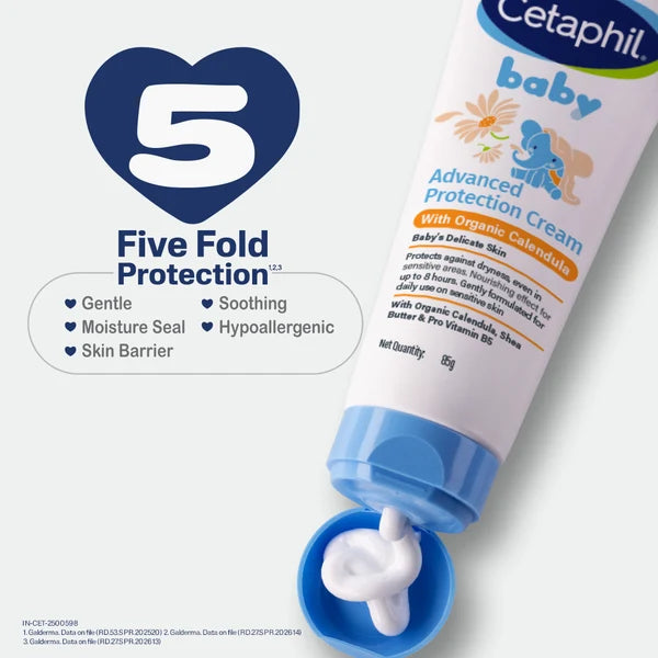 Cetaphil Baby Advanced Protection Cream Dermatologist Tested-85g