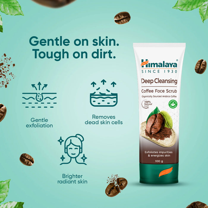 Himalaya Deep Cleansing Coffee Face Scrub-100g