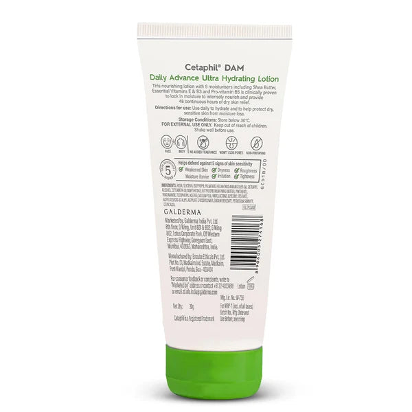 Cetaphil Daily Advance Ultra Hydrating Lotion DAM