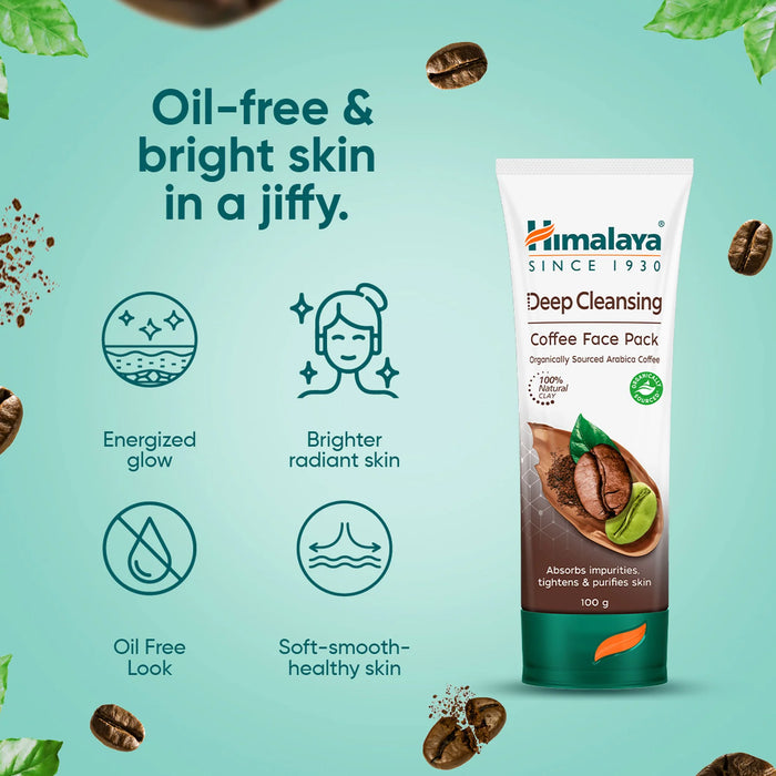Himalaya Deep Cleansing Coffee Face Pack-100g