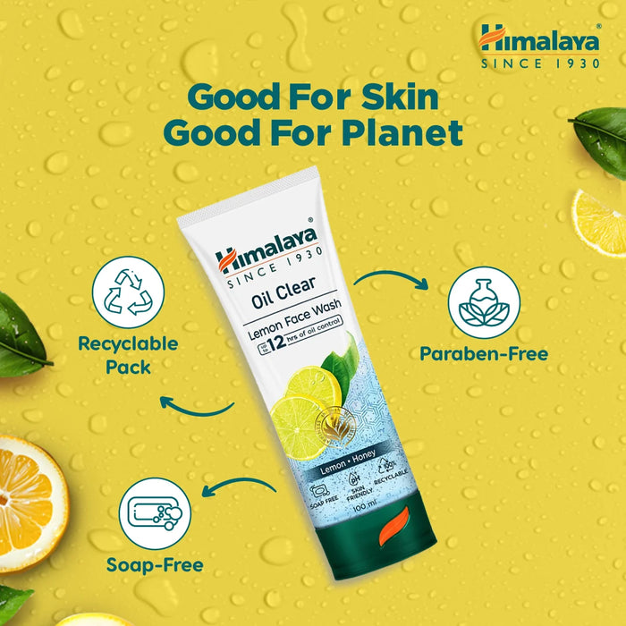 Himalaya Oil Clear Lemon Face Wash