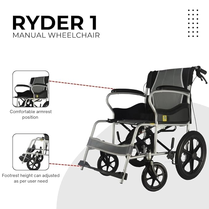 Karma Ryder 1 Manual Folding Wheel Chair