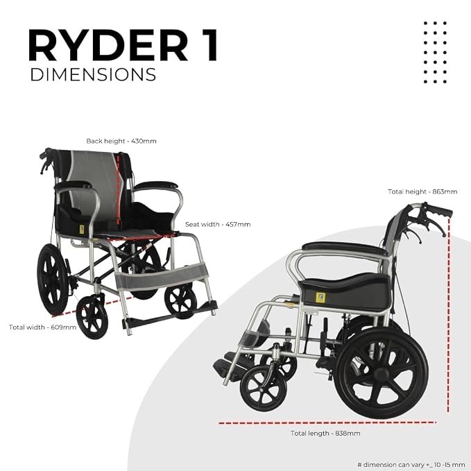 Karma Ryder 1 Manual Folding Wheel Chair