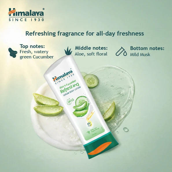 Himalaya Aloe & Cucumber Refreshing Serum Body Lotion
