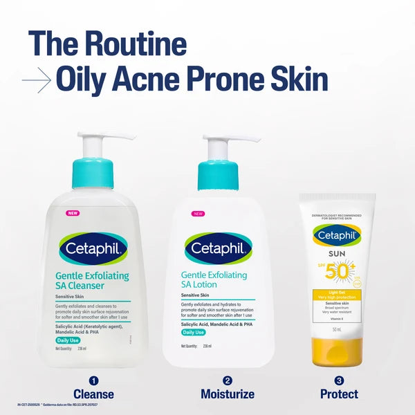 Cetaphil Gentle Exfoliating SA Cleanser-236ml