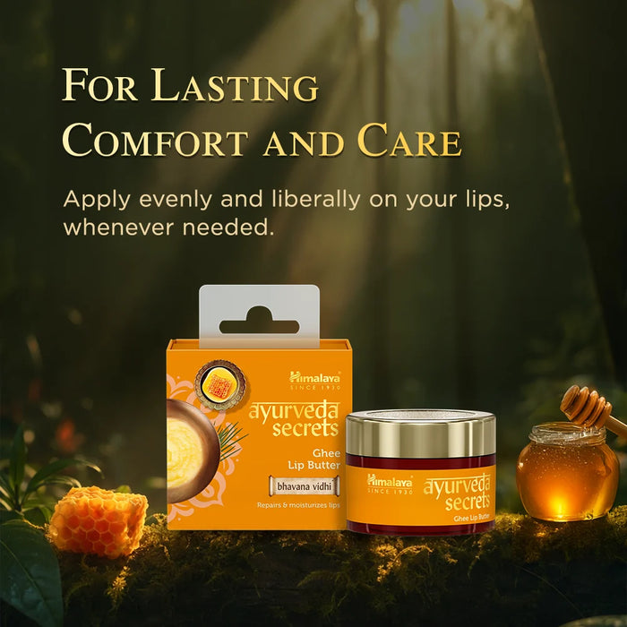 Himalaya Ayurveda Secrets Ghee Lip Butter-10g