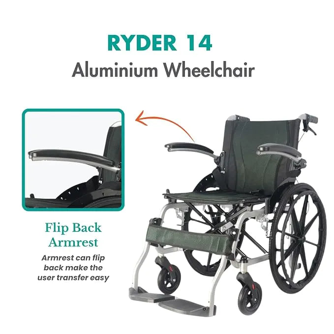 Karma Ryder 14 AWC-AR FR Mag Wheel Chair