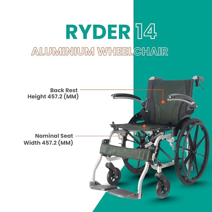 Karma Ryder 14 AWC-AR FR Mag Wheel Chair