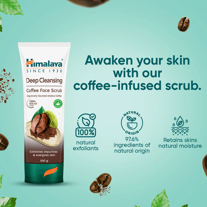 Himalaya Deep Cleansing Coffee Face Scrub-100g