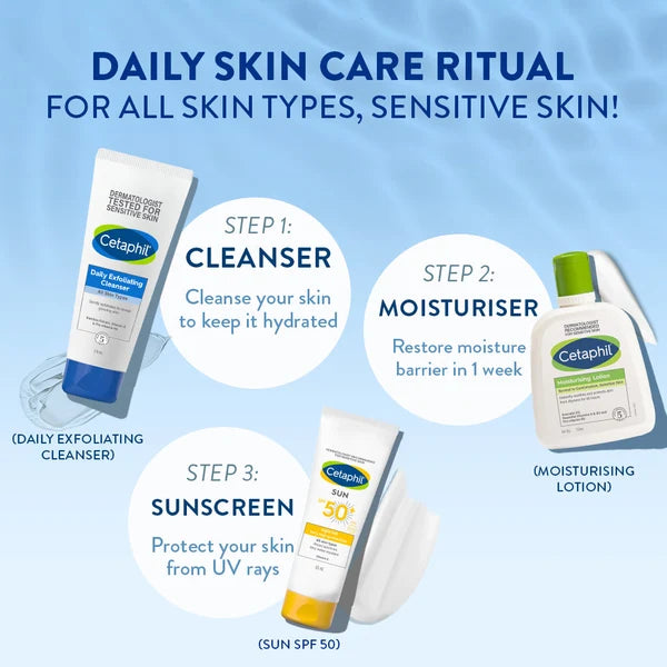 Cetaphil Daily Exfoliating Cleanser with Vitamin B5 and E