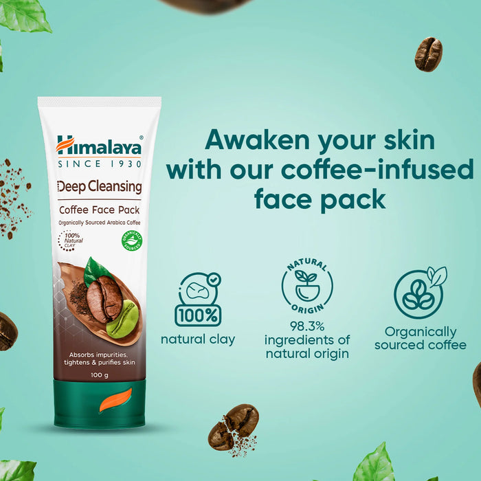 Himalaya Deep Cleansing Coffee Face Pack-100g