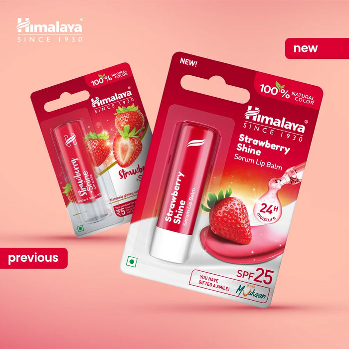 Himalaya Strawberry Shine Serum Lip Balm-4.5g