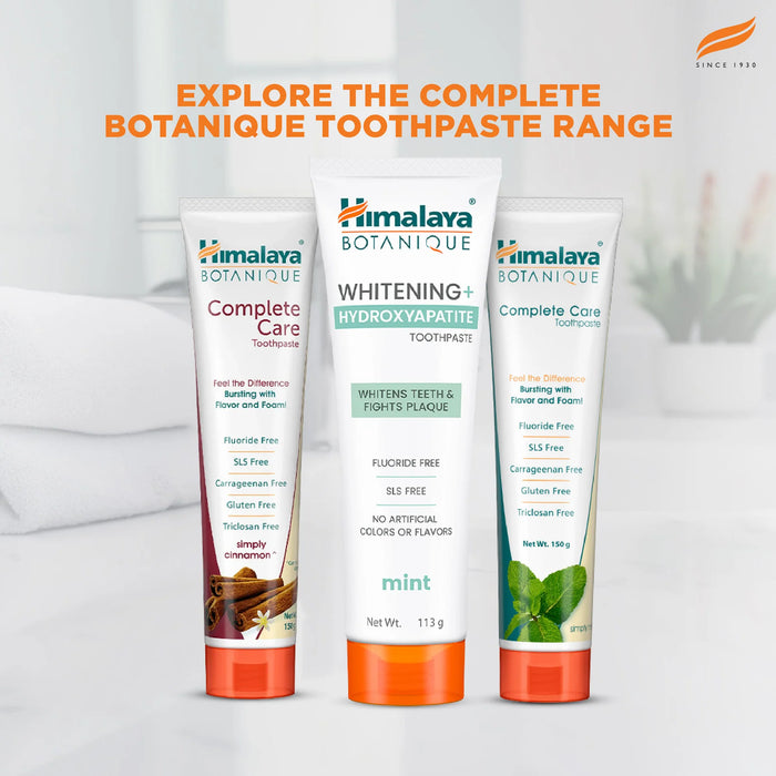 Himalaya Botanique Whitening+ Hydroxyapatite Toothpaste-113g