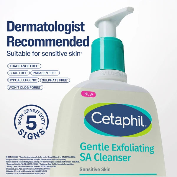 Cetaphil Gentle Exfoliating SA Cleanser-236ml