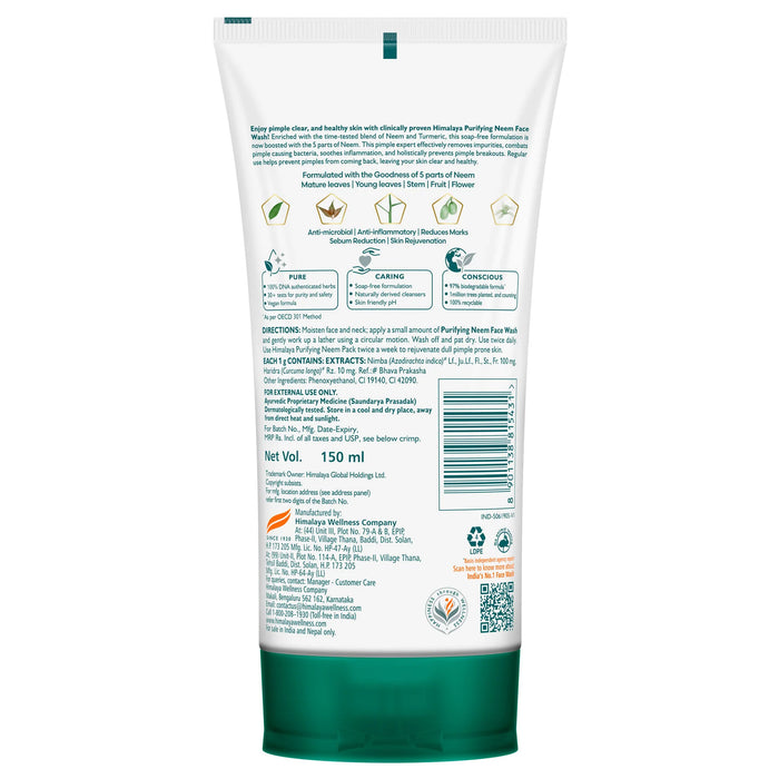 Himalaya Purifying Neem Face Wash