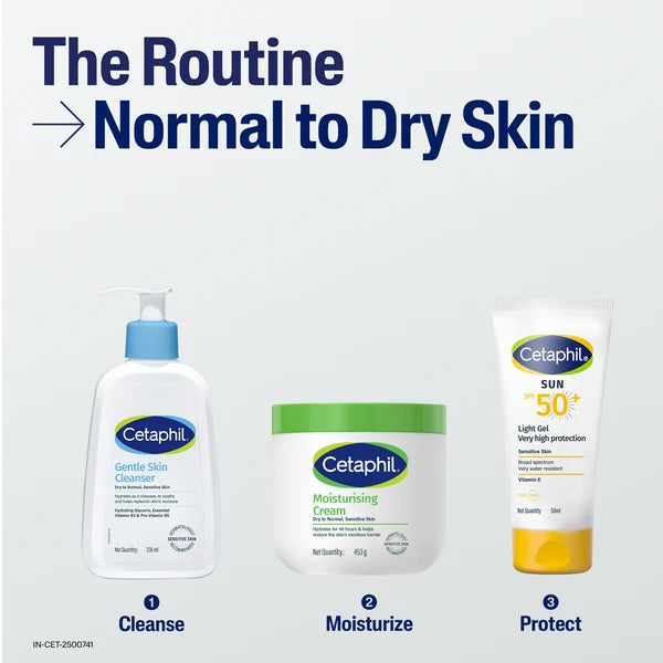 Cetaphil Moisturising Cream 453g for Dry to Normal, Sensitive skin