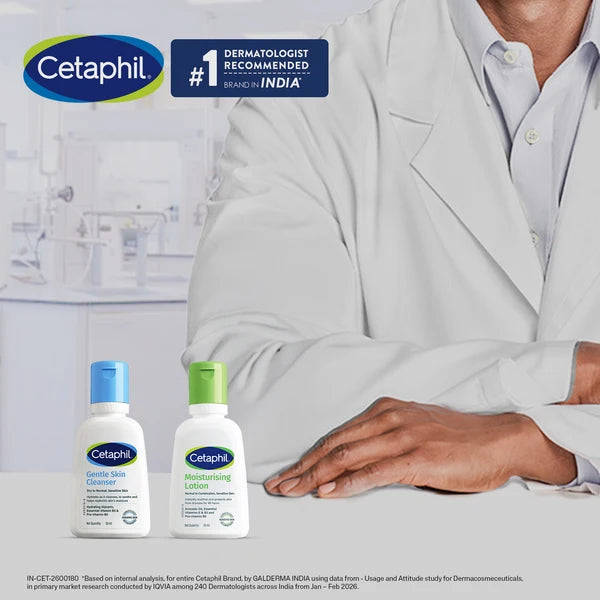 Cetaphil Travel Pack - Cleanser + Moisturiser | Combination to Oily Skin Type 59ml+59ml