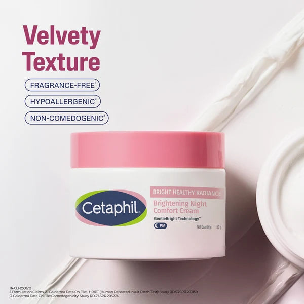 Cetaphil Bright Healthy Radiance Brightening Night Comfort Cream-50G