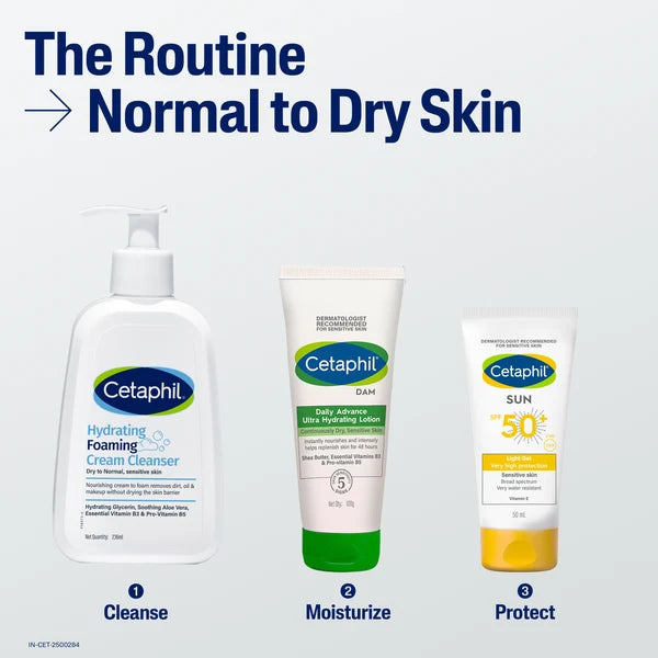 Cetaphil Hydrating Foaming Cream Cleanser 236 ml