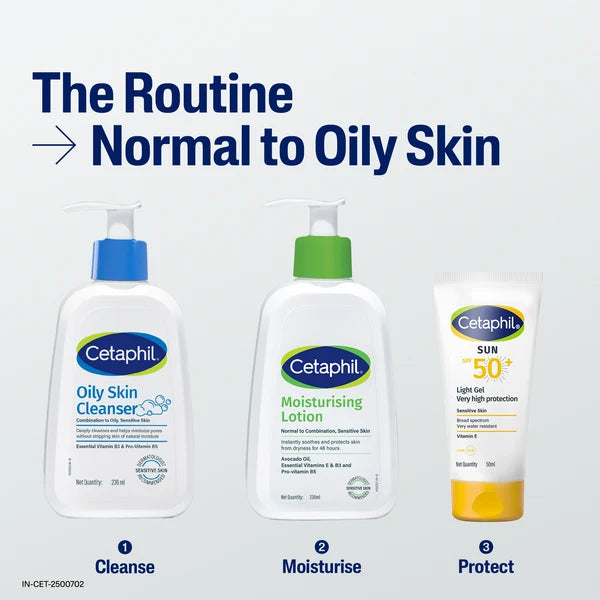 Cetaphil Oily Skin Cleanser 236 ml | Dermat Recommended