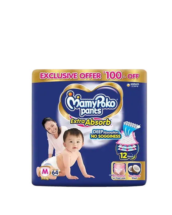 MamyPoko Pants Extra Absorb M-64'S