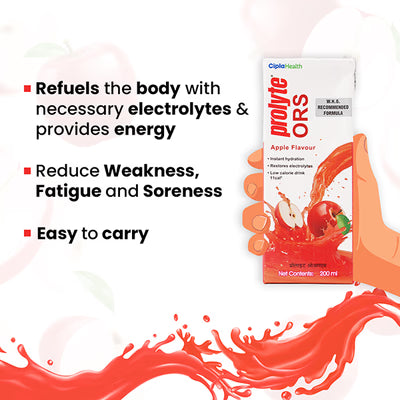 Prolyte Ors Apple Flavour Ready To Drink 200Ml