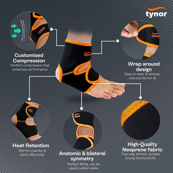 Ankle Support (Neo) Tynor
